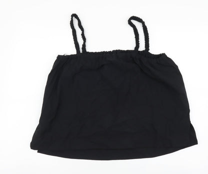 Womens UK Size 14 Marks and Spencer Black Cropped Tank