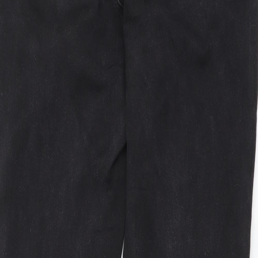 TU Womens Grey Cotton Skinny Jeans Size 10 L28 in Regular Button