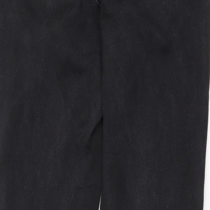 TU Womens Grey Cotton Skinny Jeans Size 10 L28 in Regular Button