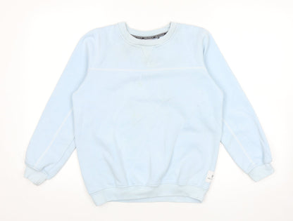 Holyfield Girls Blue Cotton Pullover Sweatshirt Size S Pullover