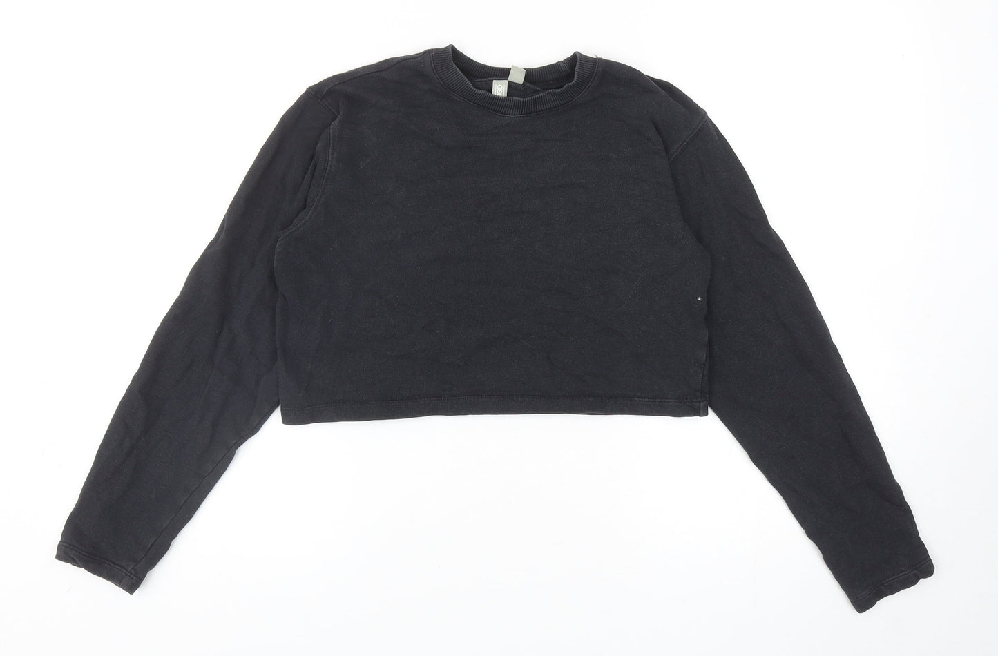 Womens UK Size 4 ASOS Black Pullover Sweatshirt