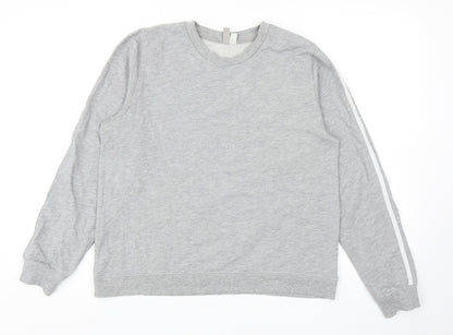 Womens UK Size 12 ASOS Grey Pullover Sweatshirt