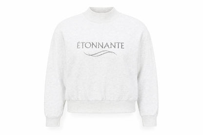 Womens UK Size S H&M Grey Pullover Sweatshirt