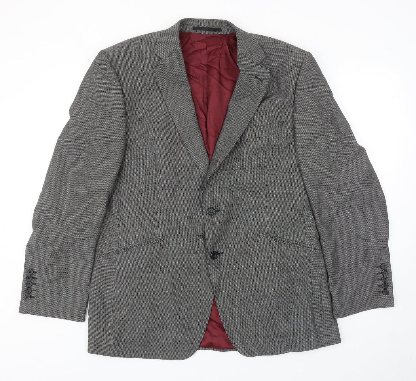 Mens UK Size 44 Marks and Spencer Regular Grey Suit Jacket