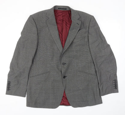 Mens UK Size 44 Marks and Spencer Regular Grey Suit Jacket