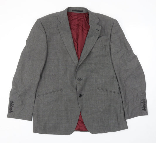 Mens UK Size 44 Marks and Spencer Regular Grey Suit Jacket