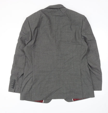 Mens UK Size 44 Marks and Spencer Regular Grey Suit Jacket