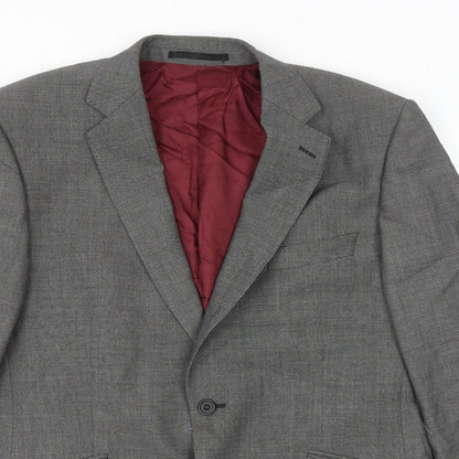 Mens UK Size 44 Marks and Spencer Regular Grey Suit Jacket