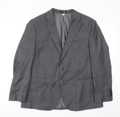 Mens UK Size 42 Marks and Spencer Regular Grey Suit Jacket