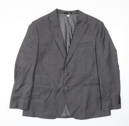 Mens UK Size 42 Marks and Spencer Regular Grey Suit Jacket
