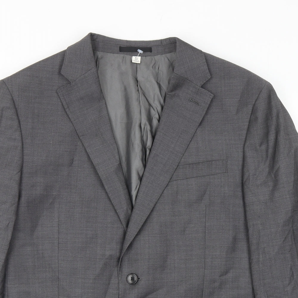 Mens UK Size 42 Marks and Spencer Regular Grey Suit Jacket