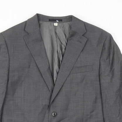 Mens UK Size 42 Marks and Spencer Regular Grey Suit Jacket