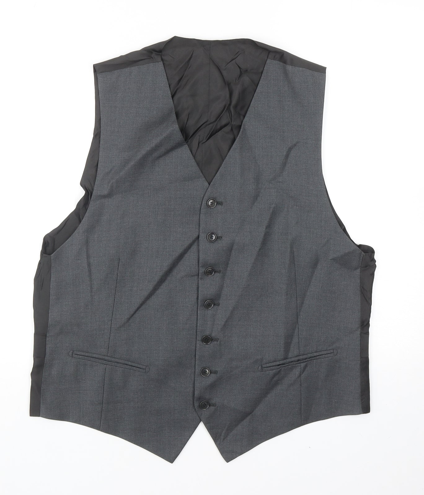 Mens UK Size 40 Preworn Regular Grey Suit Jacket