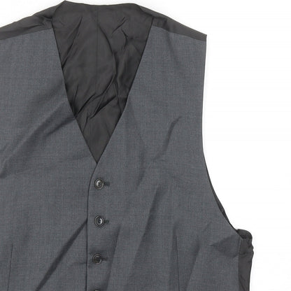 Mens UK Size 40 Preworn Regular Grey Suit Jacket
