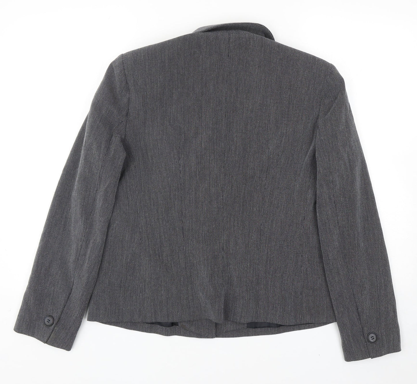 Marks and Spencer Womens Grey Viscose Jacket Suit Jacket Size 14