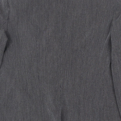 Marks and Spencer Womens Grey Viscose Jacket Suit Jacket Size 14