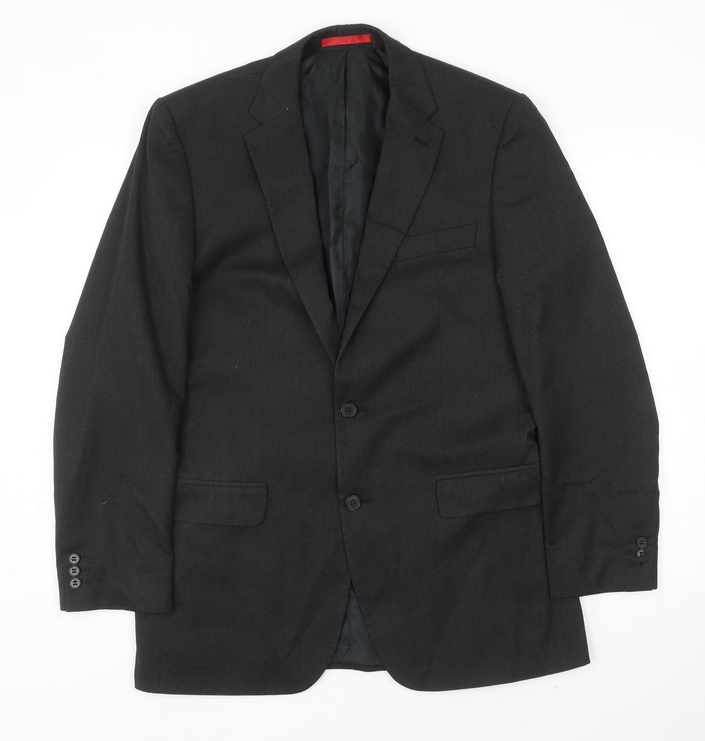 Mens UK Size 40 Burton Regular Grey Suit Jacket