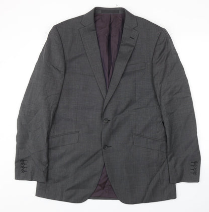 Mens UK Size 42 Marks and Spencer Regular Grey Suit Jacket
