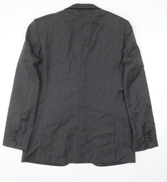 Mens UK Size 42 Marks and Spencer Regular Grey Suit Jacket