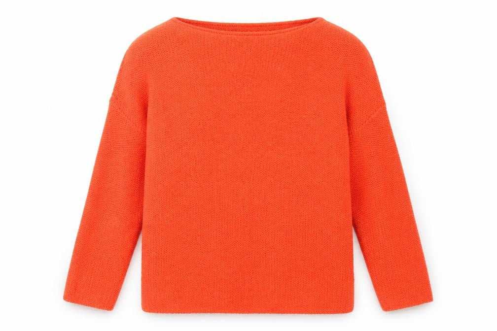 Womens UK Size 8 Atmosphere Orange Pullover Jumper
