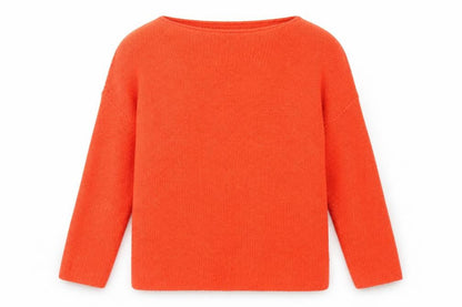 Womens UK Size 8 Atmosphere Orange Pullover Jumper