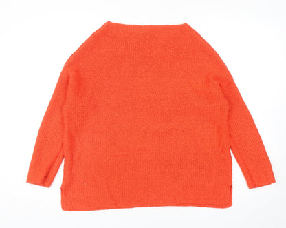 Womens UK Size 8 Atmosphere Orange Pullover Jumper