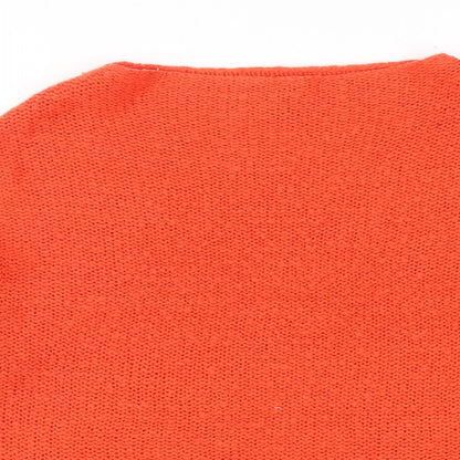 Womens UK Size 8 Atmosphere Orange Pullover Jumper