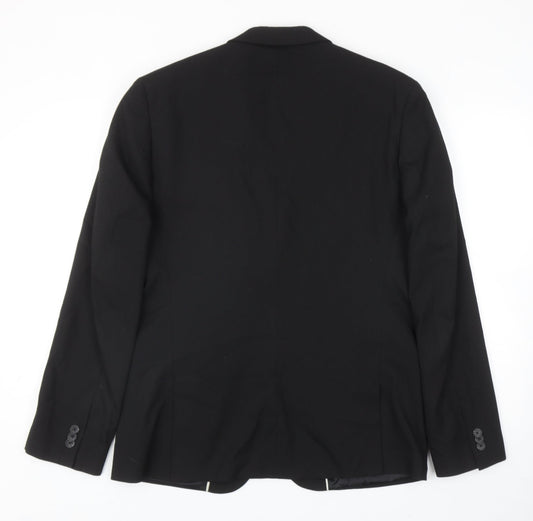 Mens UK Size 42 New Look Regular Black Suit Jacket