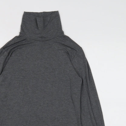 Womens UK Size M Preworn Grey Pullover Jumper