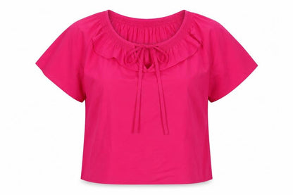 Womens UK Size 6 Marks and Spencer Pink Basic T-Shirt