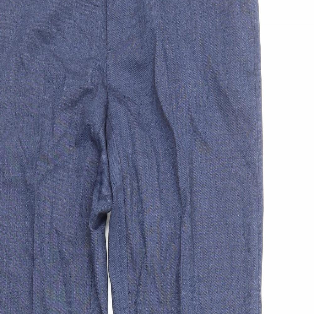 Mens UK Size S Marks and Spencer Regular Blue Suit Tuxedo