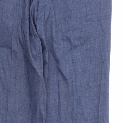 Mens UK Size S Marks and Spencer Regular Blue Suit Tuxedo