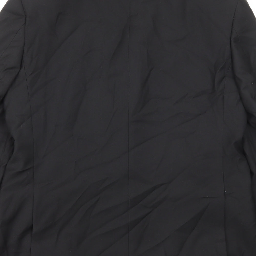 Mens UK Size S Marks and Spencer Regular Black Suit Jacket