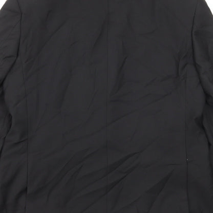 Mens UK Size S Marks and Spencer Regular Black Suit Jacket