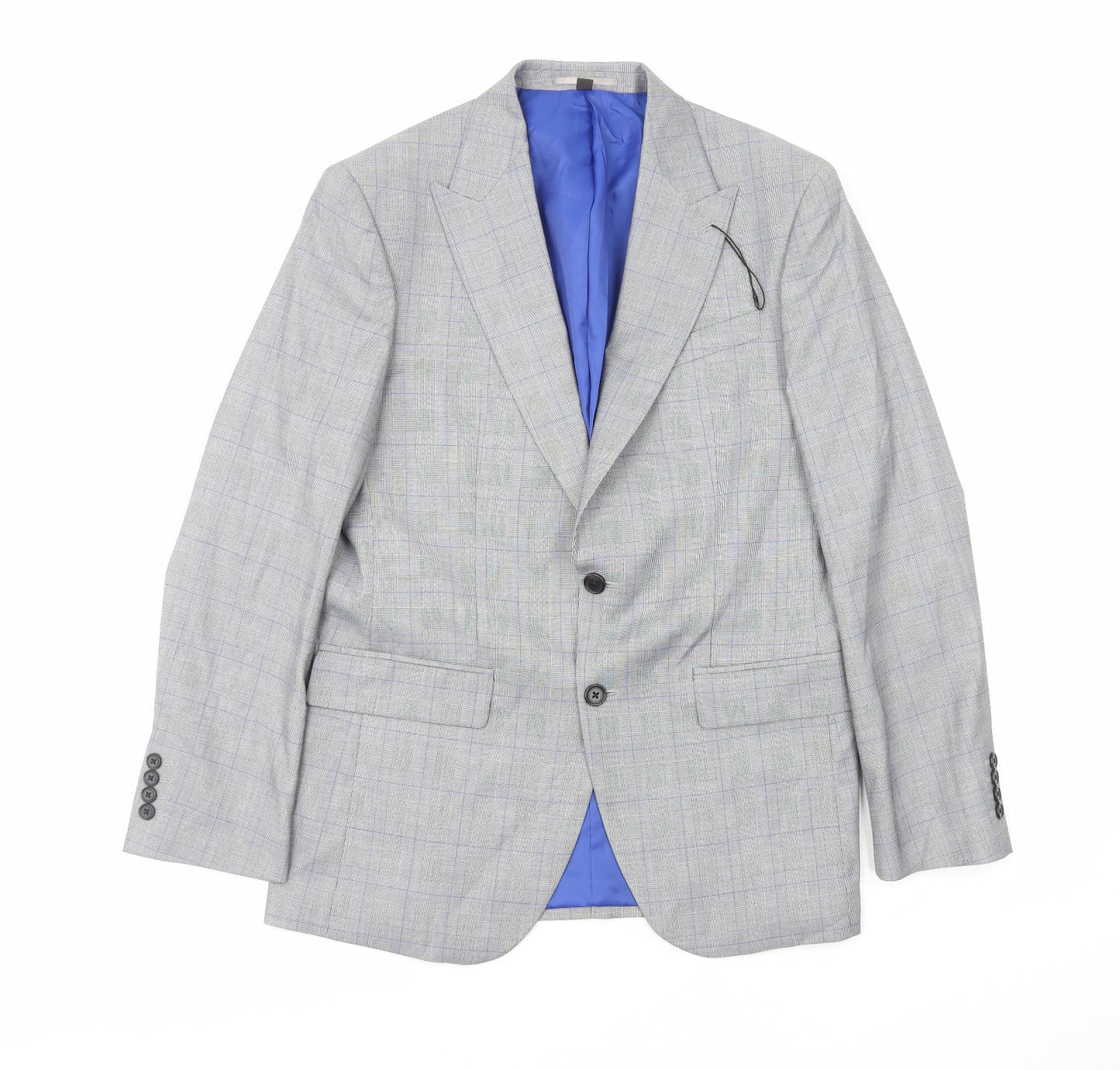 Mens UK Size S Marks and Spencer Regular Grey Suit Jacket