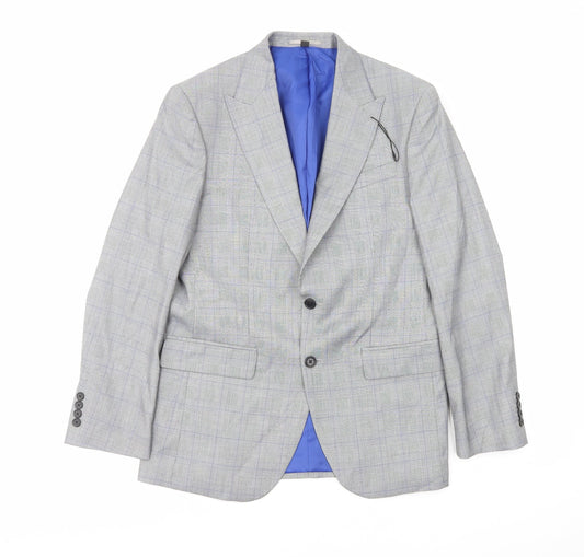 Mens UK Size S Marks and Spencer Regular Grey Suit Jacket
