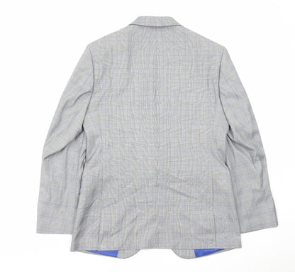 Mens UK Size S Marks and Spencer Regular Grey Suit Jacket
