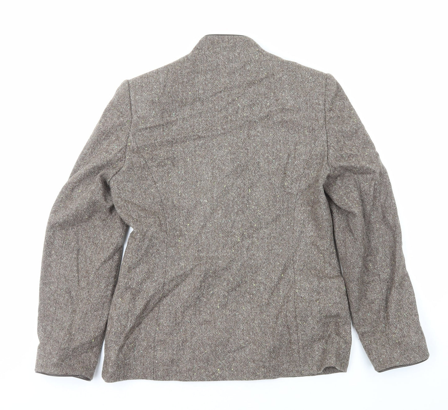 Country Casuals Womens Brown Jacket Size 10 Zip