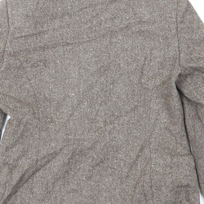 Country Casuals Womens Brown Jacket Size 10 Zip