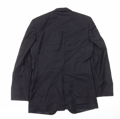 Mens UK Size M Strellson Regular Black Suit Jacket