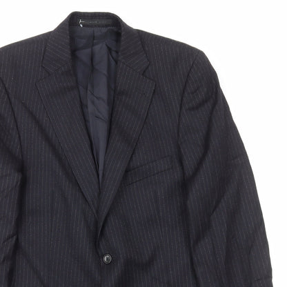 Mens UK Size M Strellson Regular Black Suit Jacket