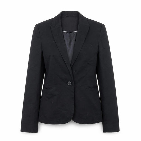 Womens UK Size M Zara Regular Black Suit Jacket
