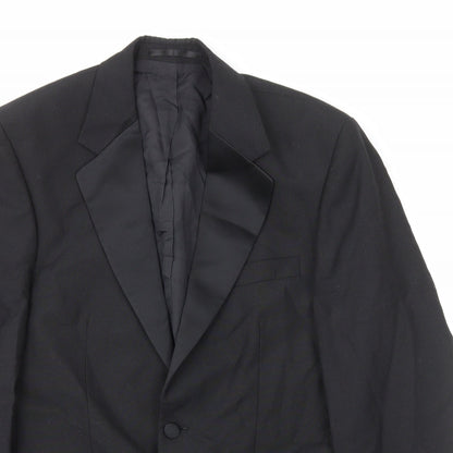 Mens UK Size S Mr Harry Regular Black Suit Jacket