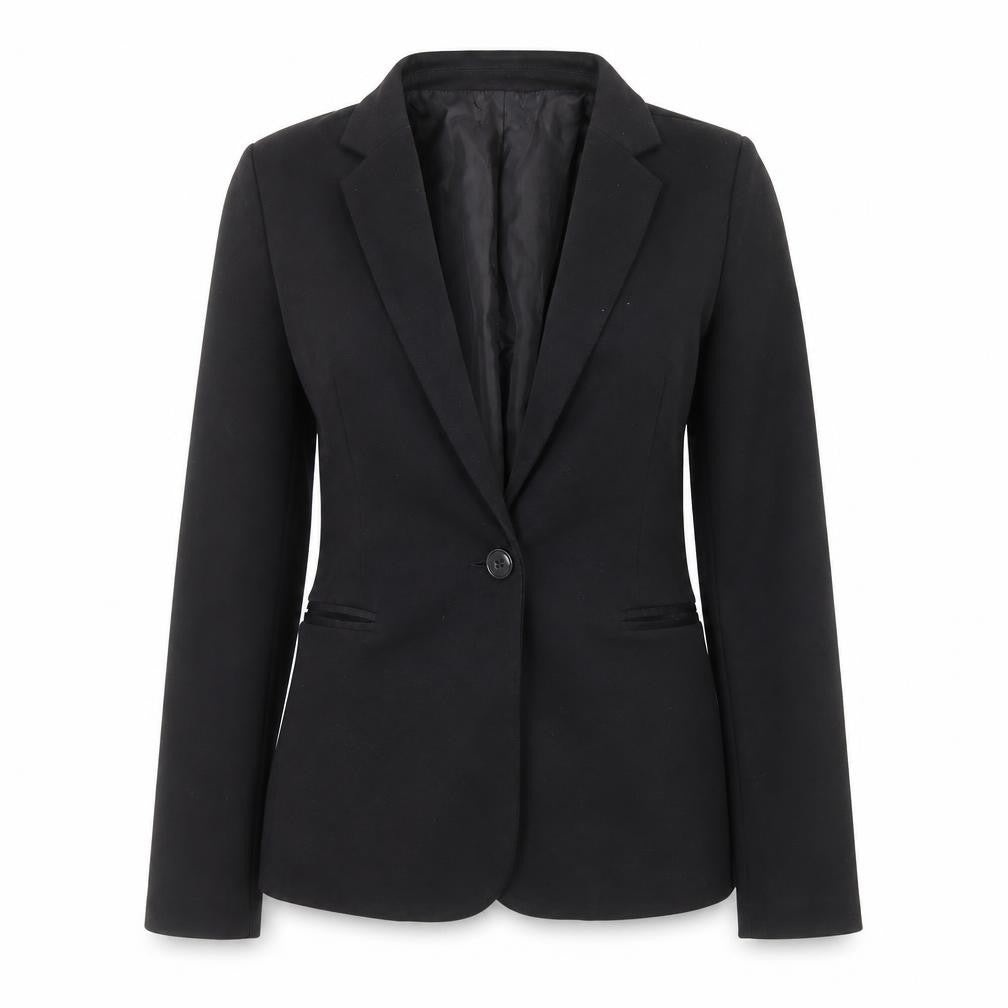 Womens UK Size S Stradivarius Regular Black Suit Jacket