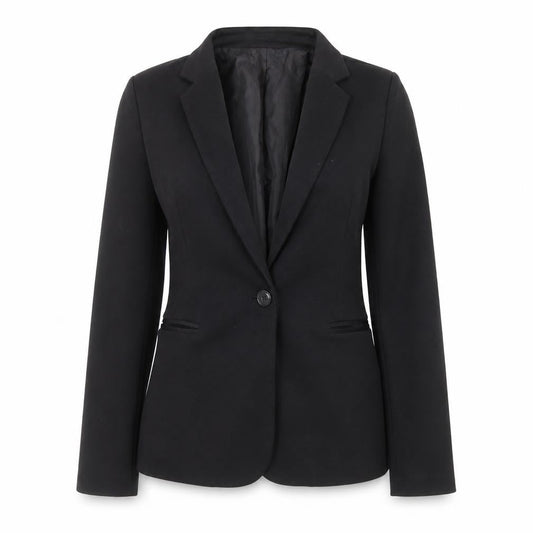 Womens UK Size S Stradivarius Regular Black Suit Jacket