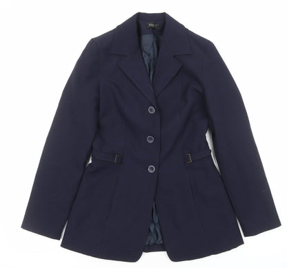 Womens UK Size 10 Kookai Regular Blue Suit Jacket