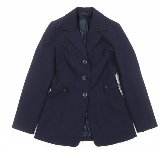 Womens UK Size 10 Kookai Regular Blue Suit Jacket