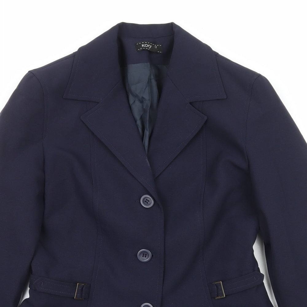 Womens UK Size 10 Kookai Regular Blue Suit Jacket