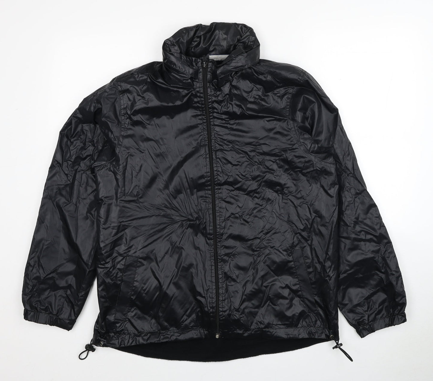 Active Womens Black Jacket Size M Zip