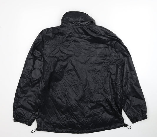 Active Womens Black Jacket Size M Zip